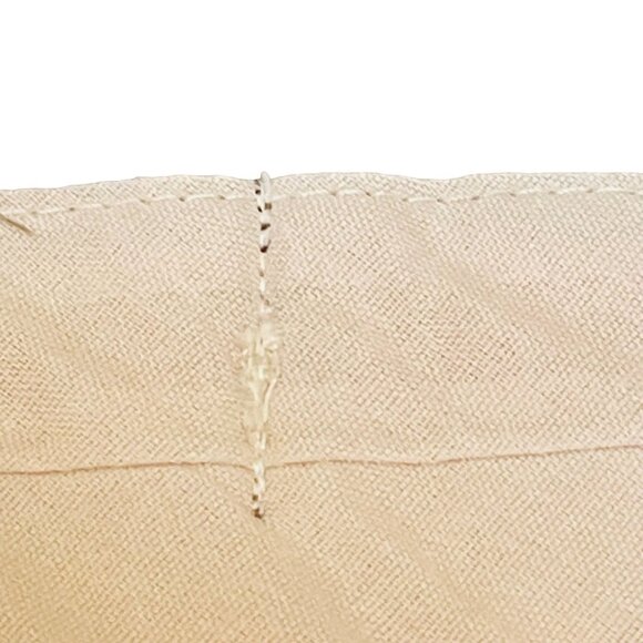 Farah Mens Chino Pants Straight Leg Pleated Front Khaki Size 36W X 32L - Picture 8 of 8